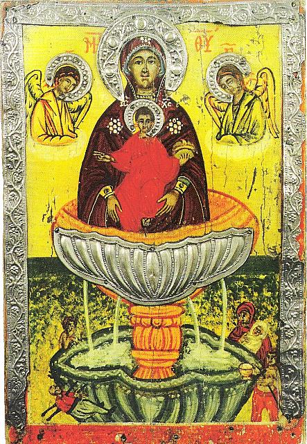 MARÍA MADRE DE DIOS FUENTE DE VIDA.