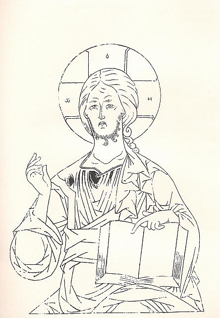 CRISTO PANTOCRATOR. S. XVI.