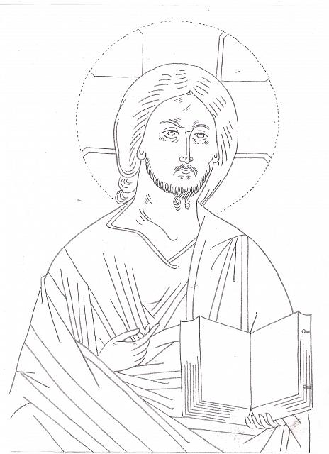 CRISTO PANTOCRATOR. S. XV.