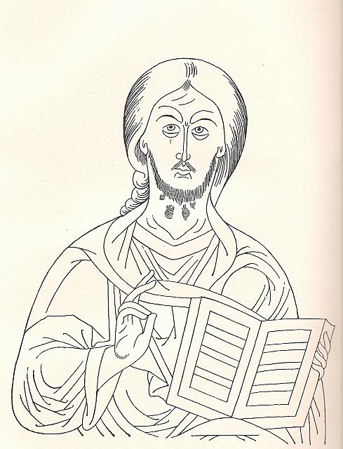 CRISTO PANTOCRATOR. S. XVII.