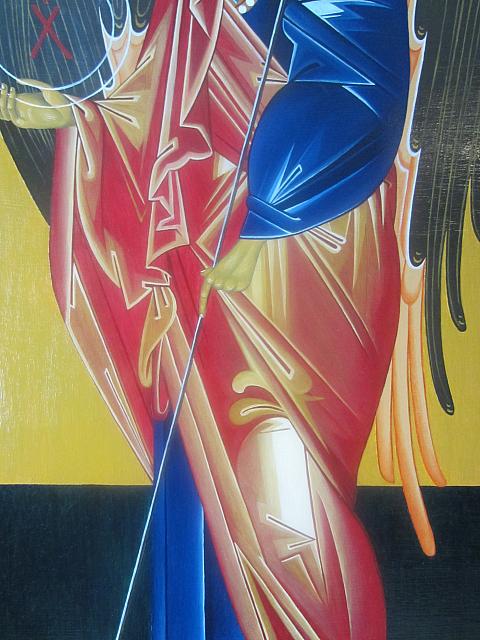 ÁNGEL DEÉSIS. DETALLE.
