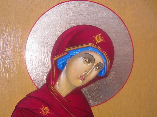 VIRGEN DEÉSIS. Detalle. 160x65.