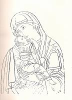 MADRE DE DIOS DE LA TERNURA. Siglo XVII.