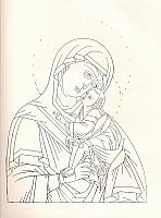 LA MADRE DE DIOS. Siglo XVII.