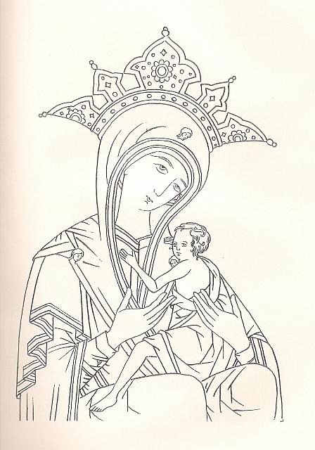 VSEPETAYA MARIA MADRE DE DIOS. Siglo XVIII.